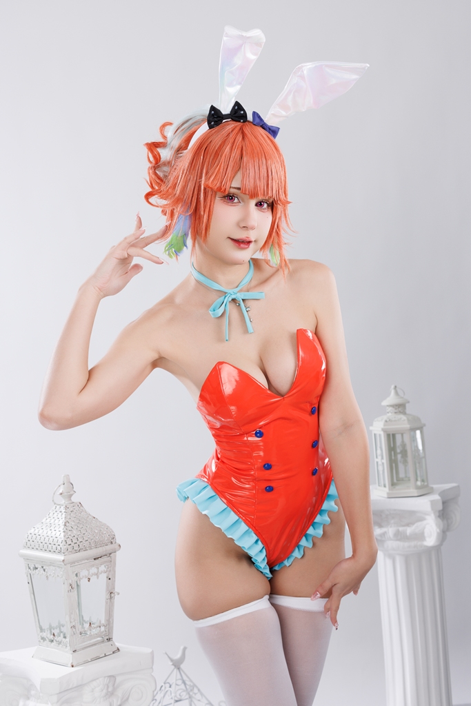 Jean WanWan - Takanashi Kiara Bunny Suit - Mitaku photo 1-2