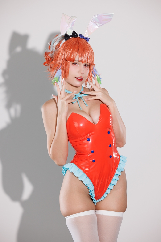 Jean WanWan - Takanashi Kiara Bunny Suit - Mitaku photo 1-5