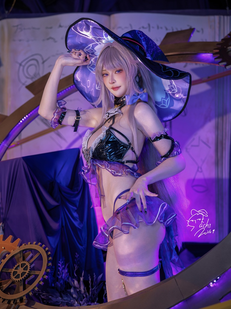 Machi 馬吉 - The Herta Swimsuit - Mitaku photo 1-0