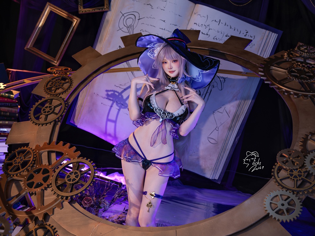 Machi 馬吉 - The Herta Swimsuit - Mitaku photo 1-17