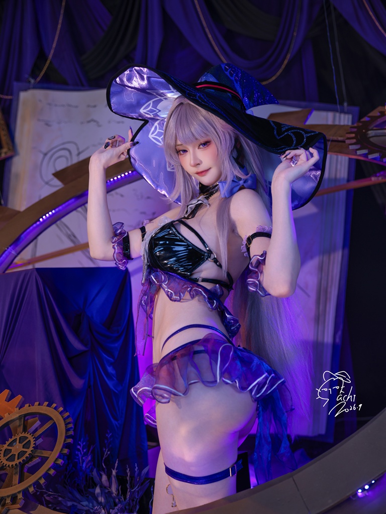 Machi 馬吉 - The Herta Swimsuit - Mitaku photo 1-1