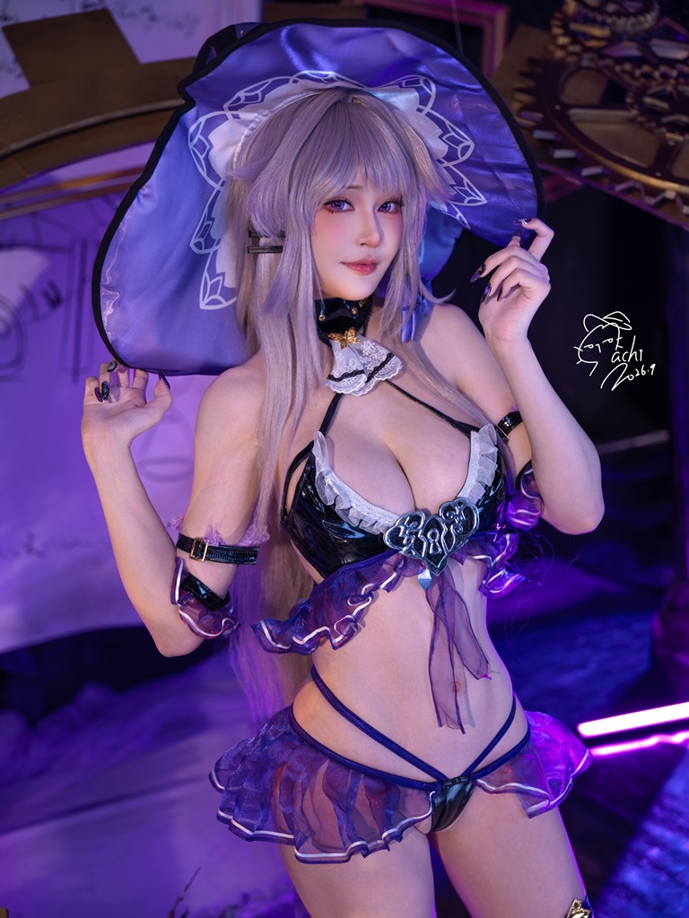 Machi 馬吉 - The Herta Swimsuit - Mitaku photo 2-0