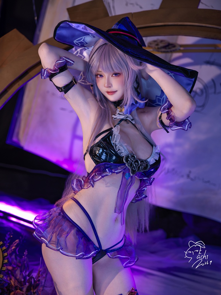 Machi 馬吉 - The Herta Swimsuit - Mitaku photo 1-5