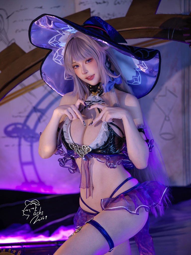 Machi 馬吉 - The Herta Swimsuit - Mitaku photo 1-7