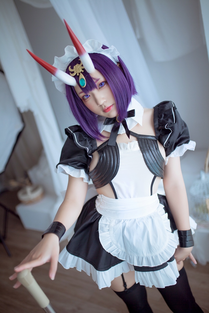 Mime 弥美 - Shuten Douji Maid - Mitaku photo 1-9