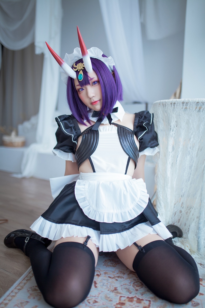 Mime 弥美 - Shuten Douji Maid - Mitaku photo 1-10