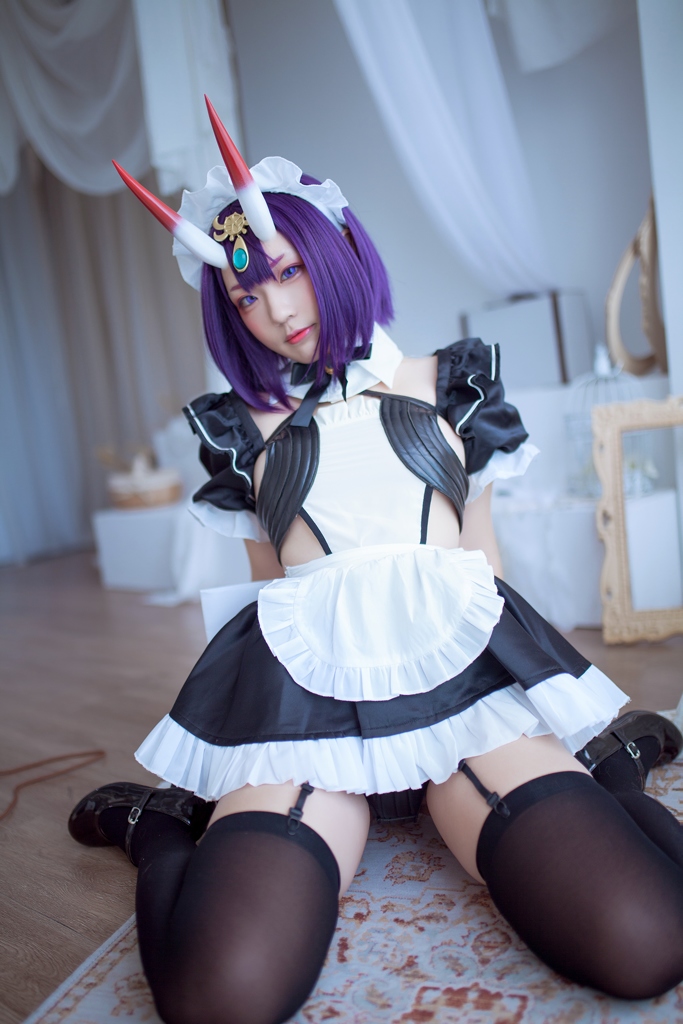 Mime 弥美 - Shuten Douji Maid - Mitaku photo 1-11