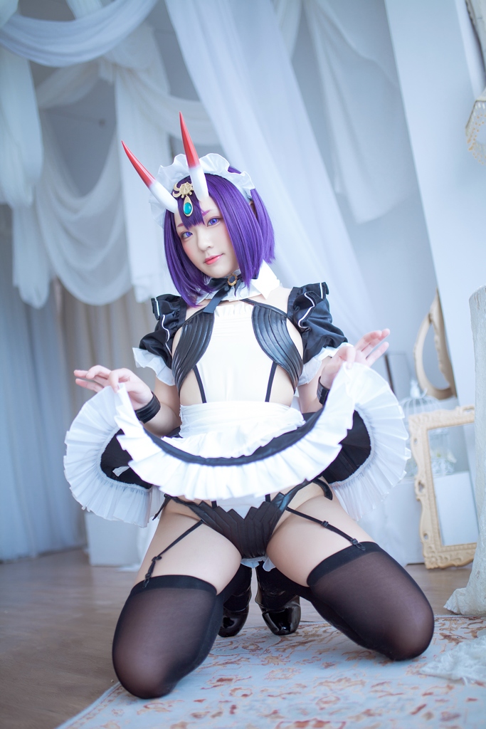 Mime 弥美 - Shuten Douji Maid - Mitaku photo 1-12