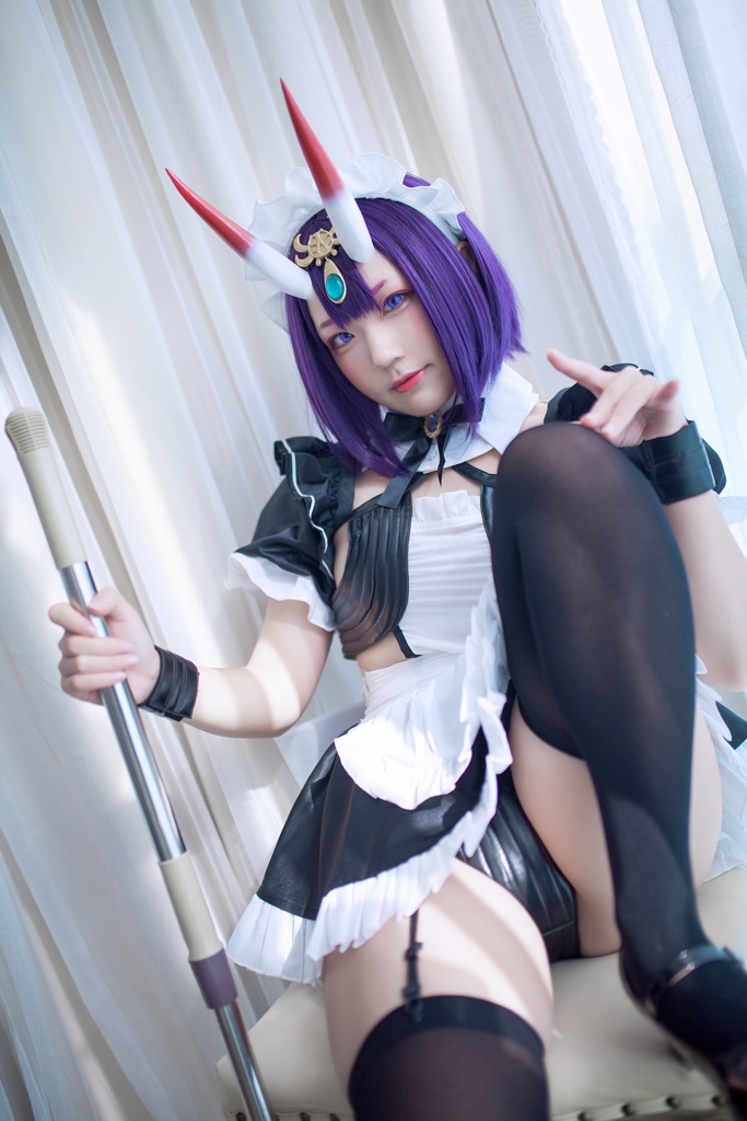 Mime 弥美 - Shuten Douji Maid - Mitaku photo 1-3