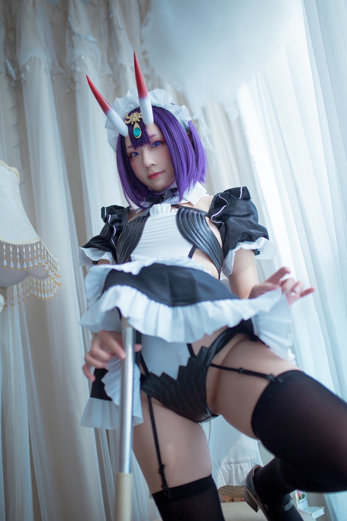 Mime 弥美 - Shuten Douji Maid - Mitaku photo 1-4
