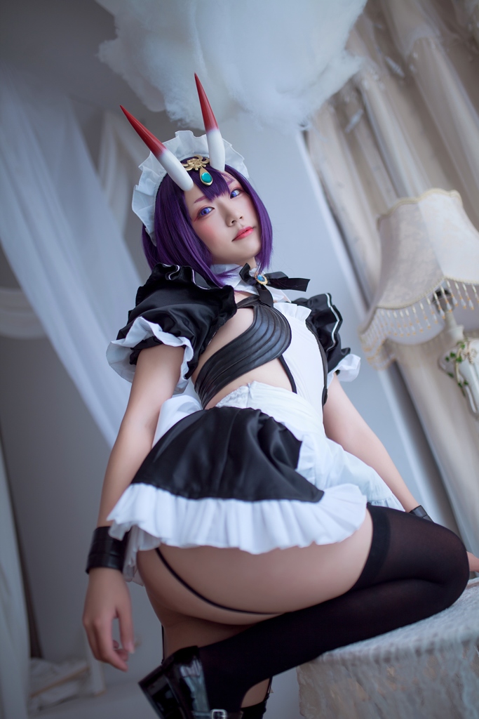 Mime 弥美 - Shuten Douji Maid - Mitaku photo 1-8